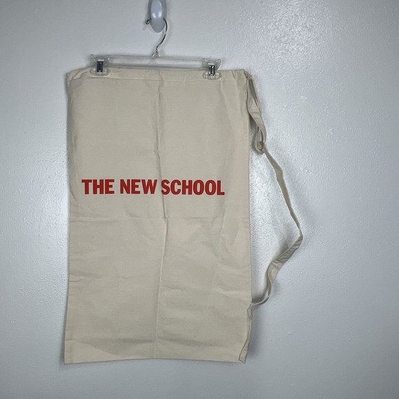 The New School Duffel Sack Tote Canvas Bag - Picture 5 of 10